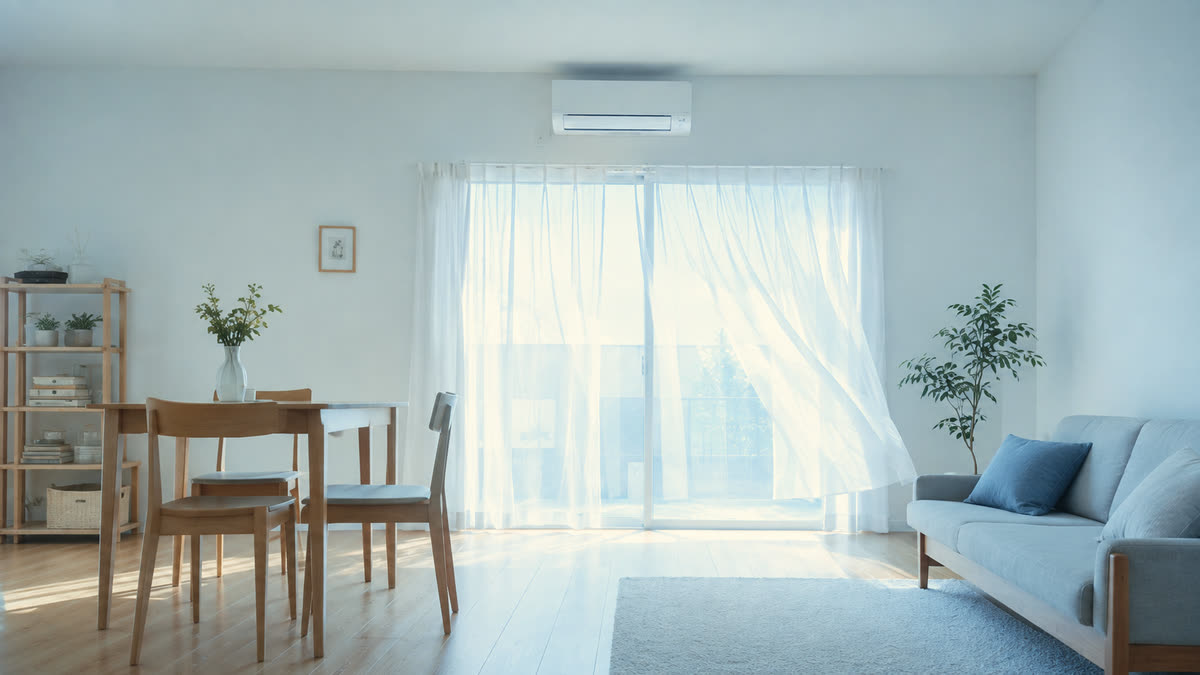 冷房の温度が家族と合わないのは、当たり前です