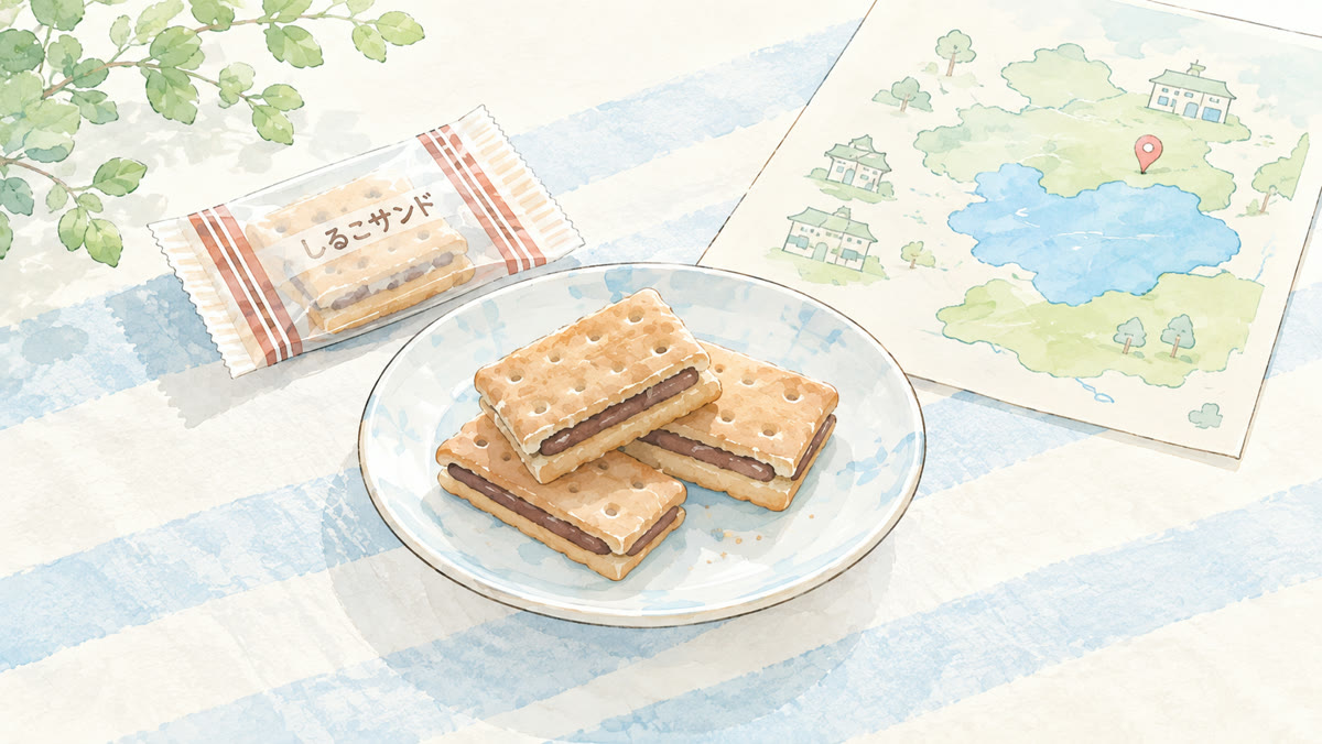 しるこサンドが小牧のお菓子だと、知っていましたか